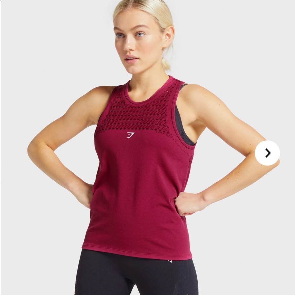 Gymshark Energy+ Seamless Loose Tank XS